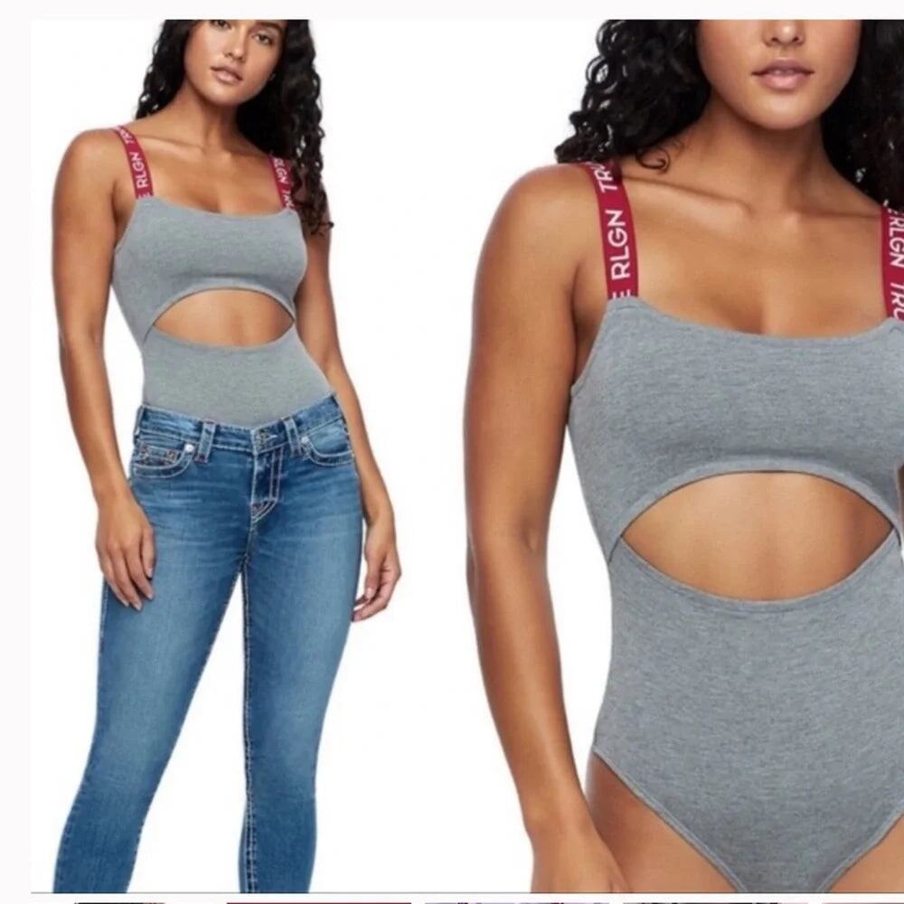 True Religion Cutout Bodysuit